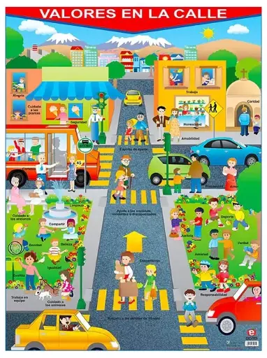 [B-1581-I] POSTER PREVINIENDO ACCIDENTES