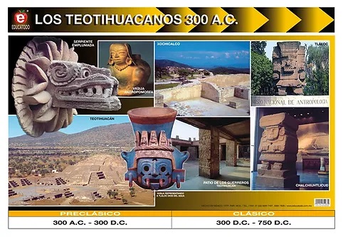 [B-2010-I] MINIPOSTER LOS TEOTIHUACANOS