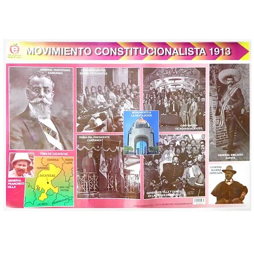 [B-2024-I] MINIPOSTER MOVIMIENTO CONSTITUCIONALISTA