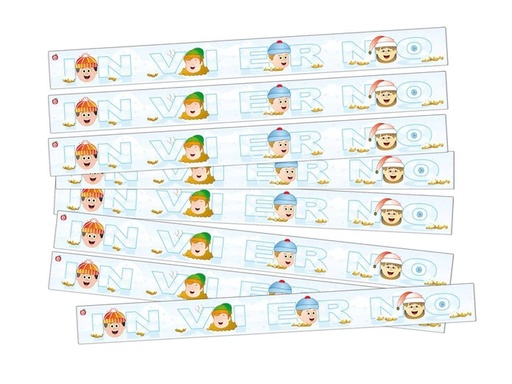 [B-2529-I] CENEFA DECORATIVA INVIERNO