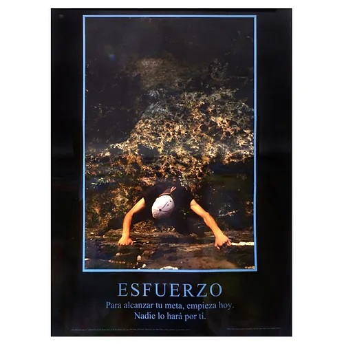 [B-3508-I] POSTER MOTIVACIONAL ESFUERZO