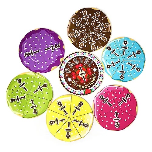 [HN-0812] PASTEL  DE FRACCIONES