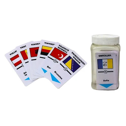 [J-0004] DOMINO BANDERAS DE EUROPA