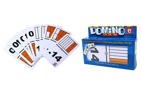 [J-0092] DOMINO FRACCIDECIMAL