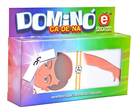 [J-0115] DOMINO PARTES DEL CUERPO HUMANO