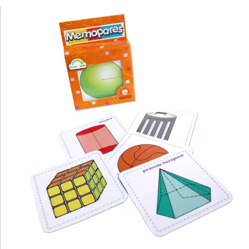 [J-0129] MEMOPARES ASOCIACION DE CUERPOS GEOMETRICOS