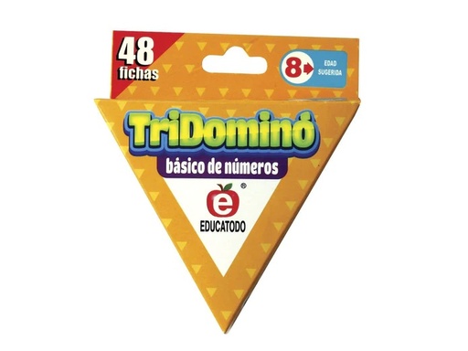 [J-0801] TRIDOMINO BASICO DE NUMEROS