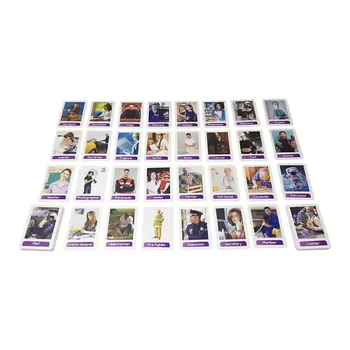 [J-9078] FLASH CARDS PROFESSIONS AND OCUPATIONS