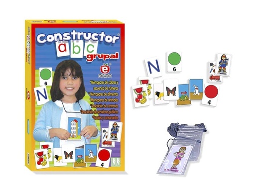 [M-0008] CONSTRUCTOR ABC GRUPAL CON 20 PORTA GAFETES