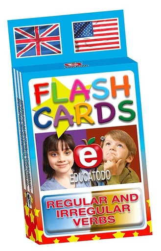 [M-0109] FLASH CARDS REGULAR AND IRREGULAR VERBS