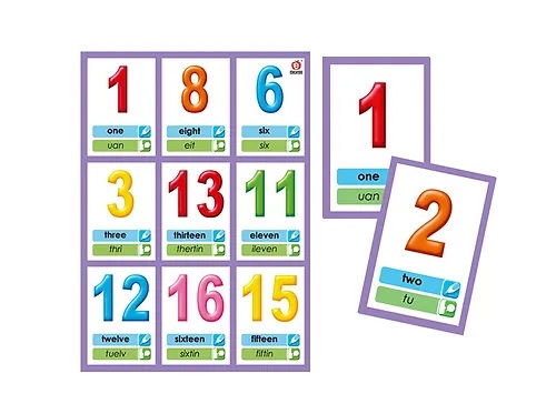 [M-0110] LOTTERY OF NUMBERS 1-20 ARCOIRIS