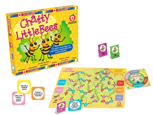 [M-0299] CHATTY LITTLE BEES