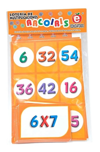 [M-0331] LOTERIA ARCOIRIS MULTIPLICACIONES