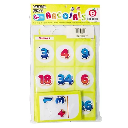[M-0332] LOTERIA ARCOIRIS SUMAS