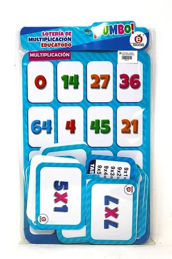 [M-0441] LOTERIA JUMBO DE MULTIPLICACION