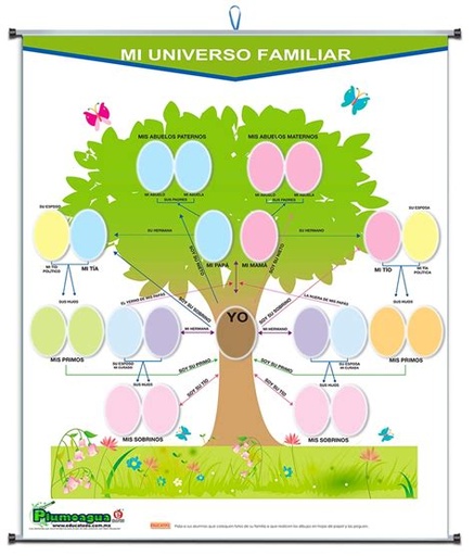 [P-0600] PLUMOAGUA MI UNIVERSO FAMILIAR