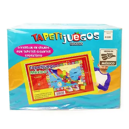 [T-0006] TAPETIJUEGO MEXICO  4 X 3 M