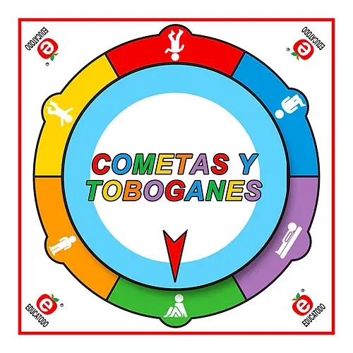 [T-0018] TAPETIJUEGO COMETAS Y TOBOGANES 1.6 X 1.5 M