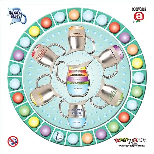 [T-0032] TAPETIJUEGO JARRA DEL BIEN BEBER 3 X 3 M