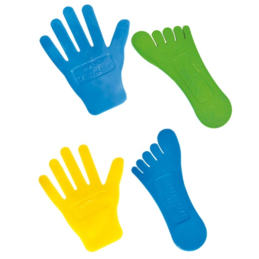 [3065] HUELLAS PIE Y MANO C/10 PZAS