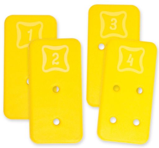 [3084] PLANTILLAS NUMERICAS C/10 PZAS