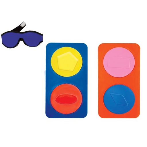 [3095] SENSO DISCO GEOMETRICO C/18 PZAS Y 1 ANTIFAZ