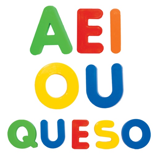 [3125] LETRAS DIDACTICAS MAYUSCULAS C/81 PZAS