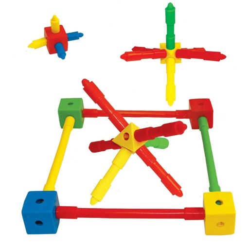 [3210] GEOMETRIAS VOLUMETRICAS ENSARTABLES C/30 PZAS