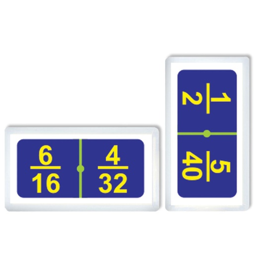 [3387] DOMINO JR. FRACCIONES EQUIVALENTES C/28 PZAS