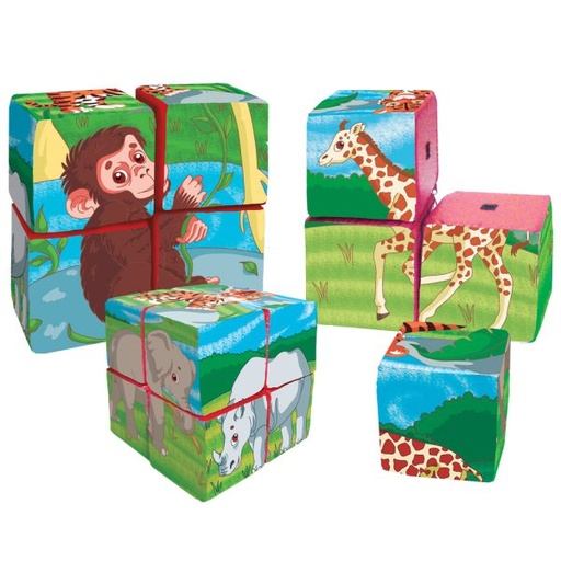 [5270] CUBO ROMPEFIGURAS SELVA 30X30 CM