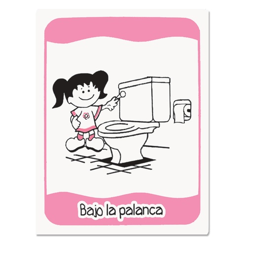 [6005] SEÑAL BAJA LA PALANCA NIÑA