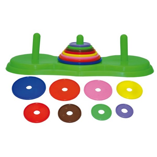 [7095] TORRE DE HANOI C/9 PZAS