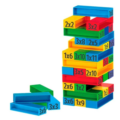 [7202] TORRE DE EQUILIBRIO MULTIPLICACIONES C/30 PZAS