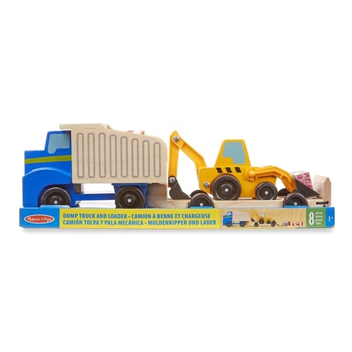 [12757] DUMP TRUCK & LOADER