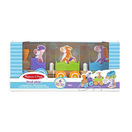 [14608] ROCKING FARM ANIMALS PULL TRAIN