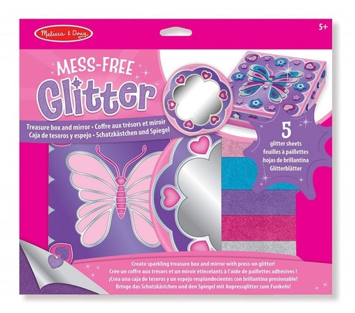 [95171] DECORATE JEWELRY BOX BUTTERFLY AND MIRRO