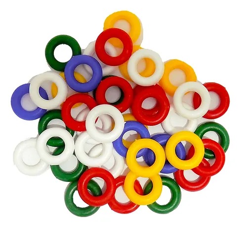 [W-2006] ANILLO 200 PIEZAS EN BOTE