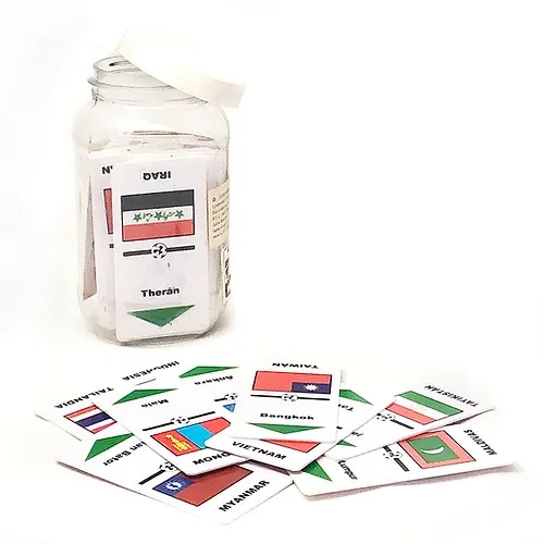 [DO-001] DOMINO BANDERAS AFRICA