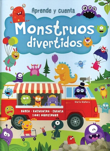 [LT-0040] APRENDE Y CUENTA MONSTRUOS DIVERTIDOS