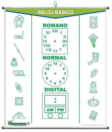 [P-0605] PLUMOAGUA RELOJ BASICO