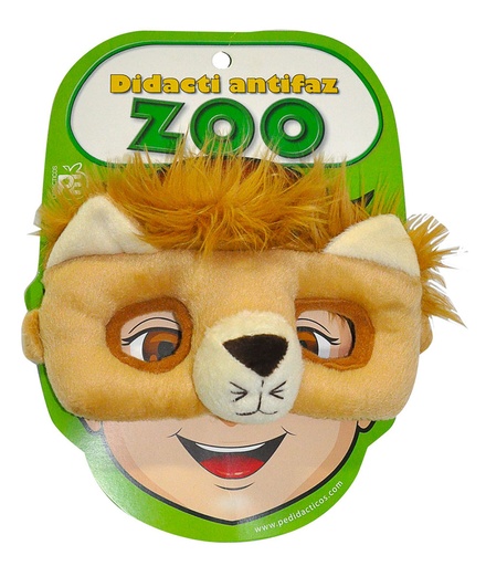 [W-2456] ANTIFAZ FIGURA ANIMALITO LEON
