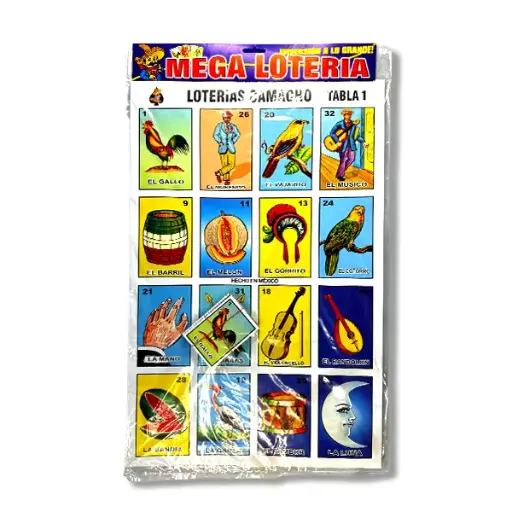 [7503013709920] MEGA LOTERIA DE 4 TABLAS 